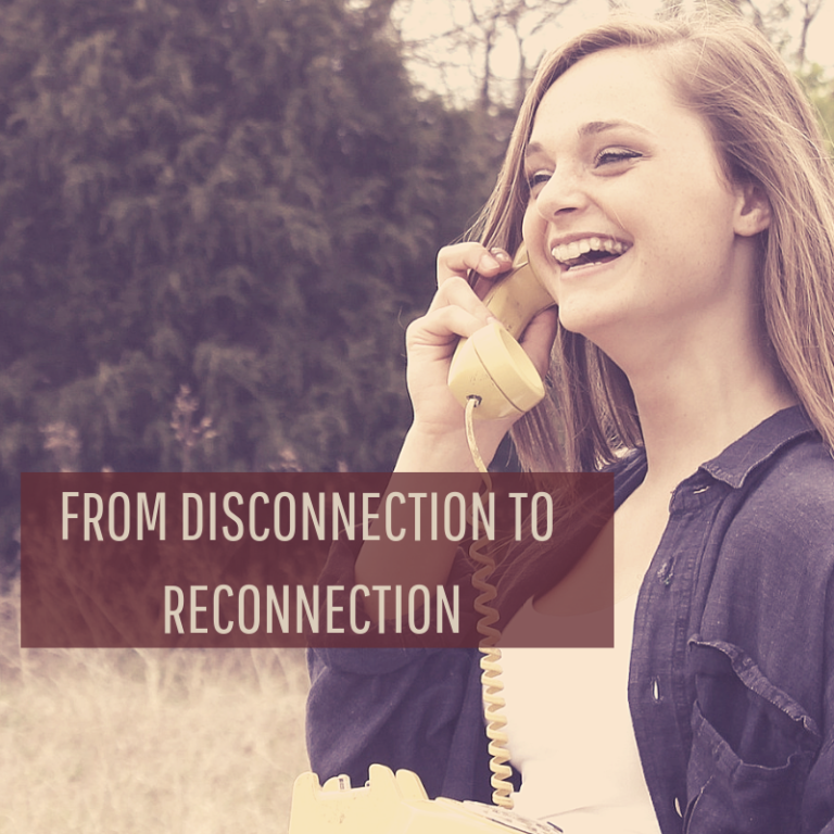 From Disconnection to Reconnection Girl Talking on the Phone