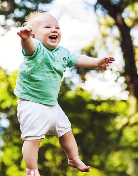 Baby Boy Laughing