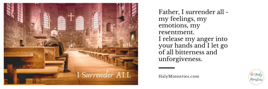 Be Angry and Do Not Sin - I surrender All - header