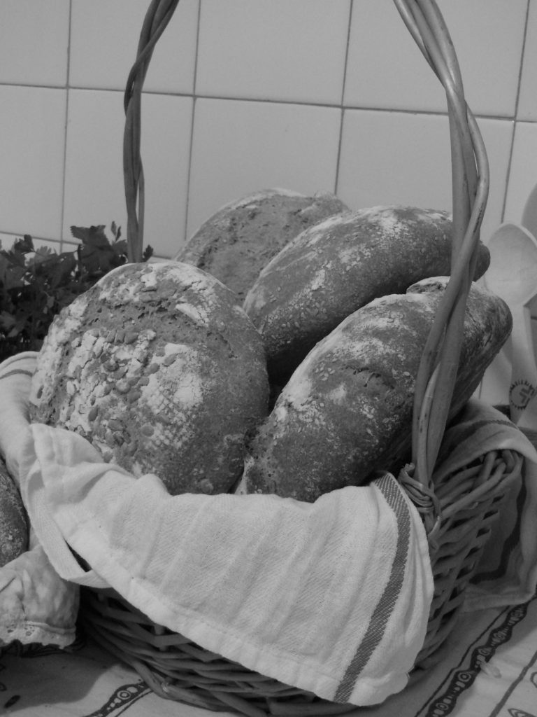 Loaves of Bread in the Basket