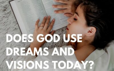 Does God use Dreams and Visions Today - Woman Sleeping with Opened Bible