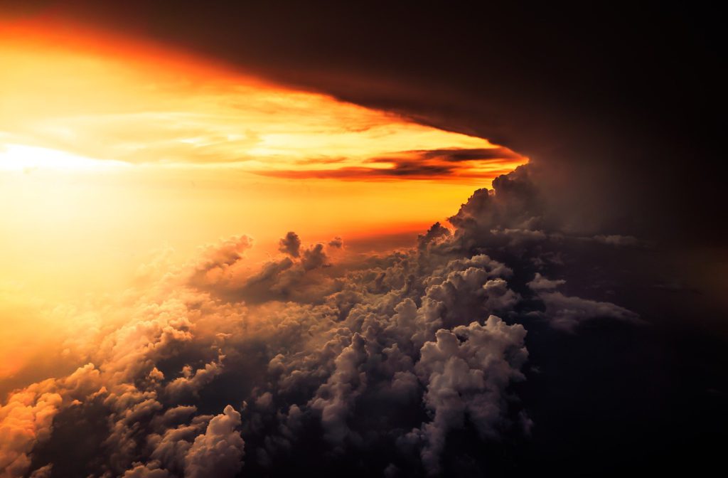 Dramatic Cloudscape - Dark and Light