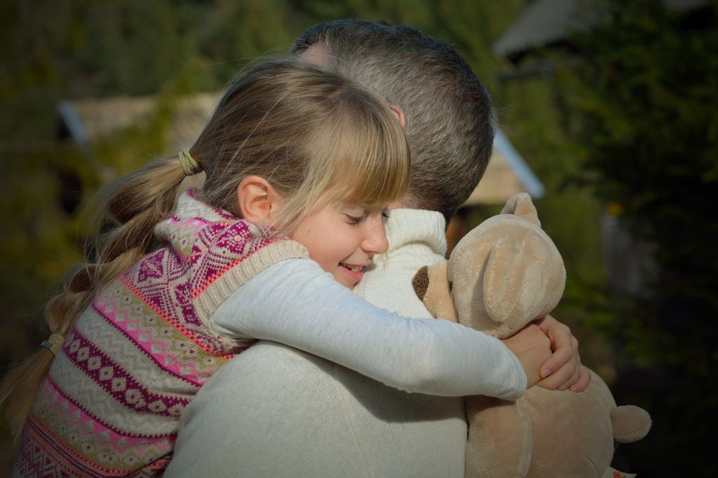 Father and Daughter - Hug