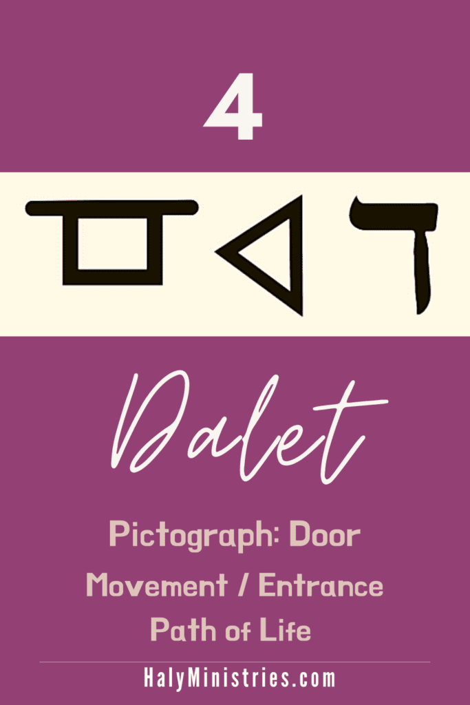 Hebrew Letter Dalet and Its Meaning - Haly Ministries