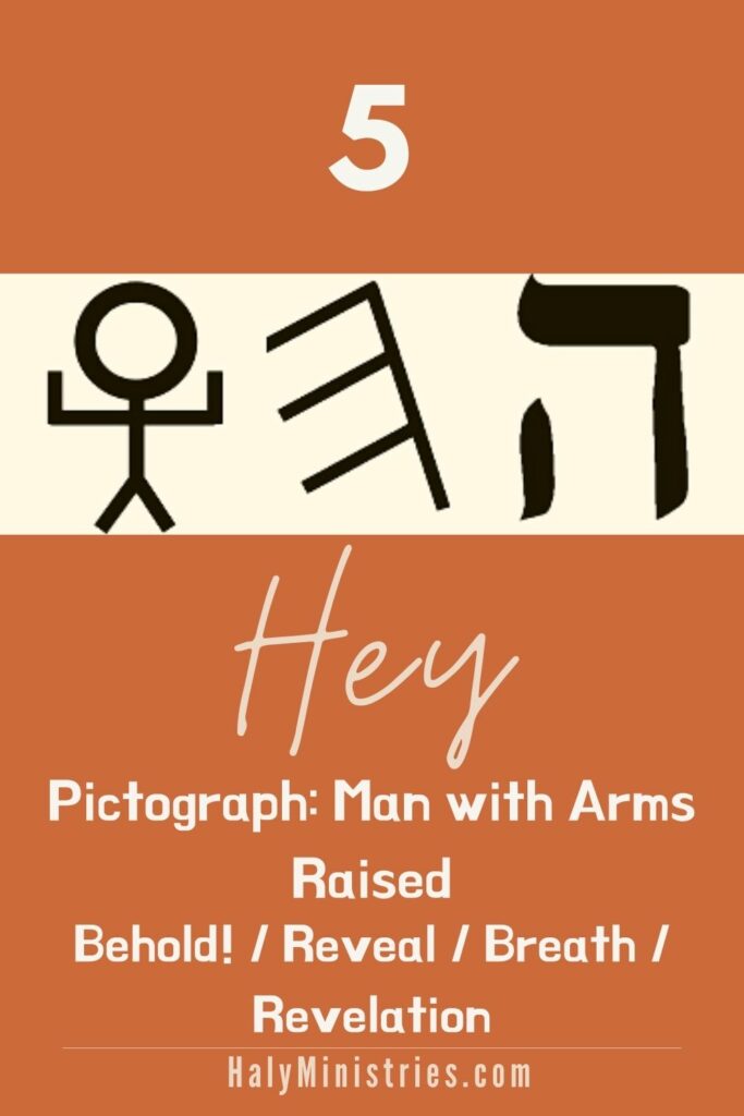 Hebrew Letter Hey Meaning - Haly Ministries
