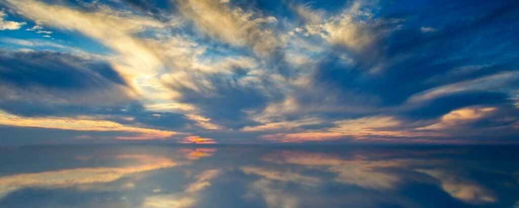 Reflection of Heaven in Water