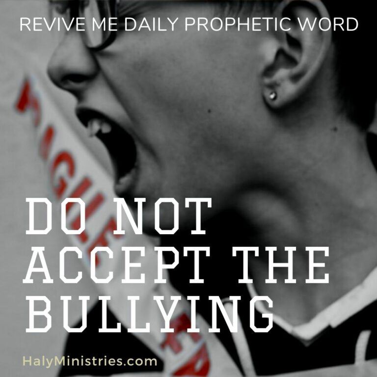 Revive Me Daily Prophetic Word - Experience God's Goodness