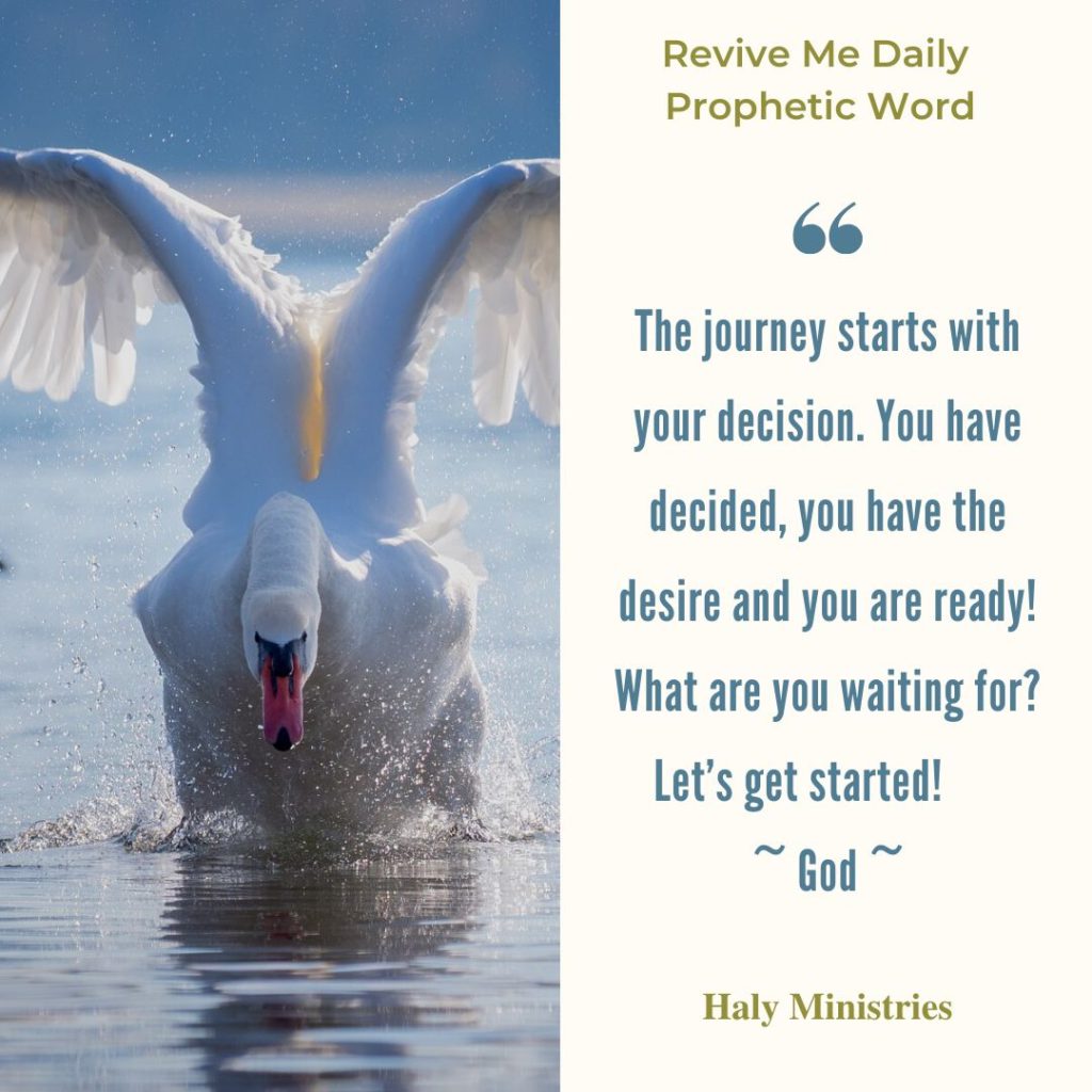 Revive Me Daily Prophetic Word - Lets Get Started