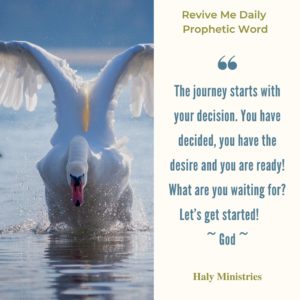 Revive Me Daily Prophetic Word - Let's Get Started
