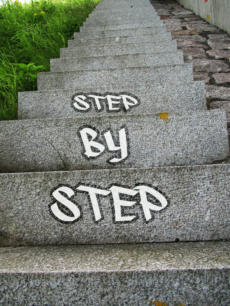 Step by Step - Steps are Going Up