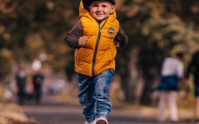 The Benefits and Results of Walking with God - Haly Ministries (on photo: a boy running in yellow jacket)