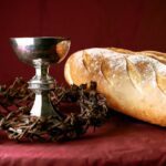 What is God's Covenant with Man? - Haly Ministries Encouragement (on photo: bread and cup on table)