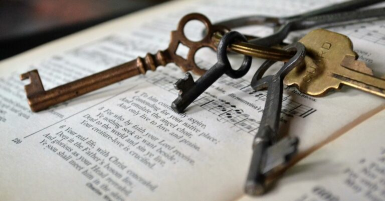 Keys on Christian Music Book. What's Holding You Back Unlock Your True Potential in Christ Haly Ministries