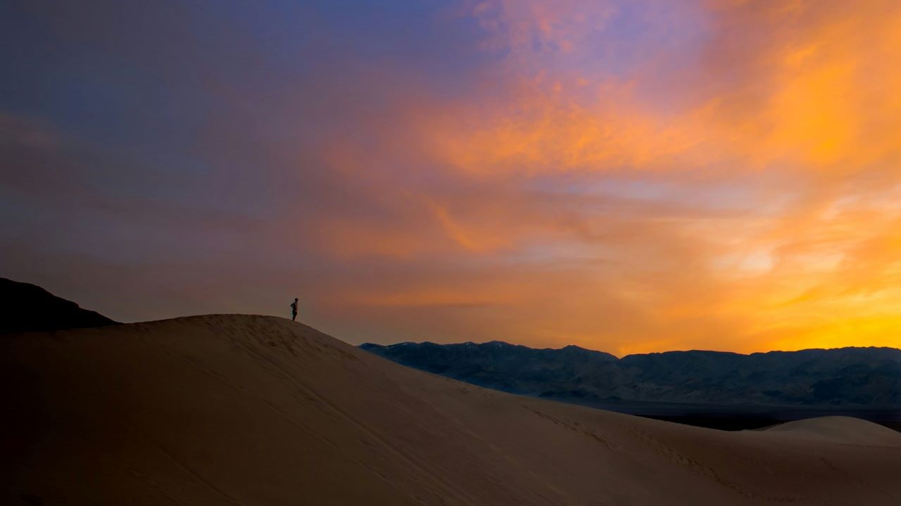 A valley landscape at dawn representing the dry bones vision of Ezekiel 37 and God's prophetic word of restoration through Haly Ministries